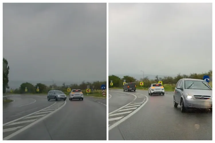 VIDEO. Cum a evitat un șofer din Cluj un impact frontal în Curba Morții pe Feleac: „Direct în rai îl trimitea. Ce credeți că a vrut să facă?”