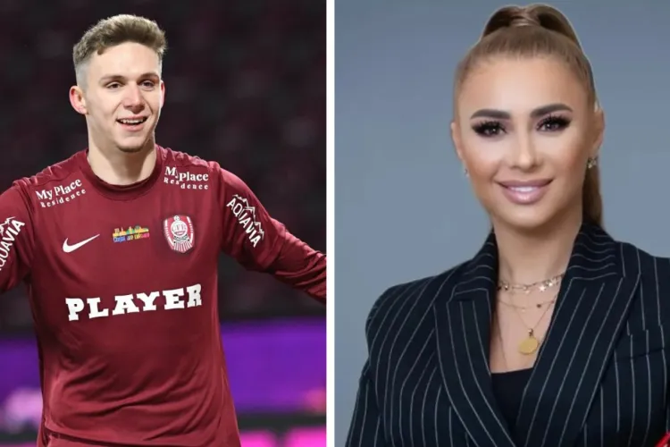 Anamaria Prodan despre Louis Munteanu: „Se nasc rar astfel de fotbaliști. Va ajunge o stea!” Impresara a venit la Cluj special pentru el!