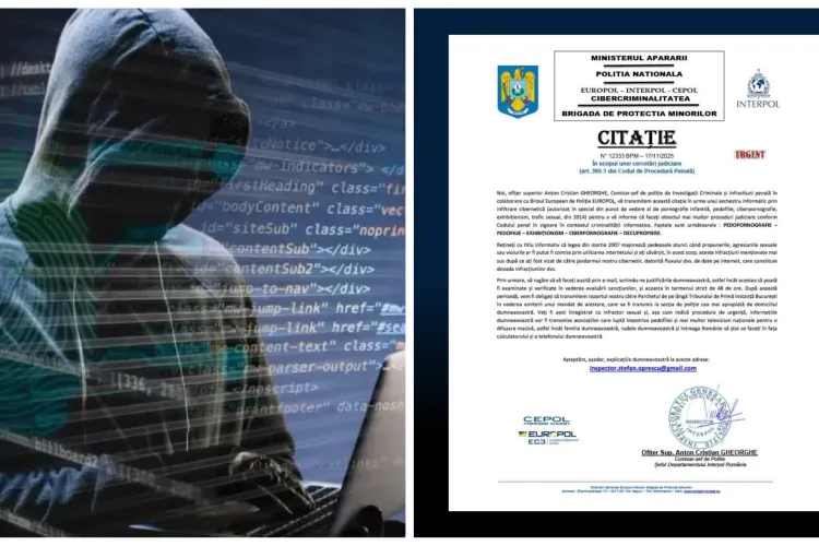 Furt de identitate la nivel instituțional! Poliția Română, Europol și ANAF folosite în scheme de fraudă