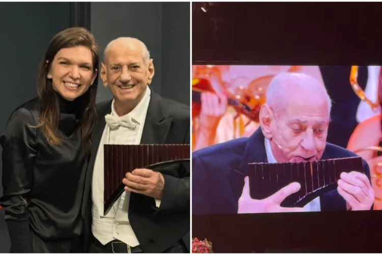 Simona Halep nu a lipsit de la concertul lui Andre Rieu din BT Arena. Moment special alături de Gheorghe Zamfir: „Admiraţie fără margini!”