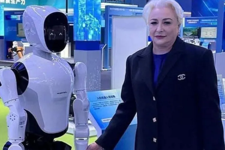 Viorica Dăncilă, ironizată de un cunoscut antreprenor clujean. „O întâlnire istorică, între Inteligența Artificială și Prostia Naturală”