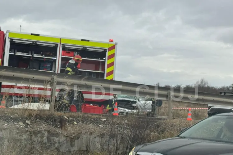 Accident grav în Cluj! Coloana de mașini se întinde kilometri, ISU intervine la fața locului – șoferii sunt avertizați să evite zona