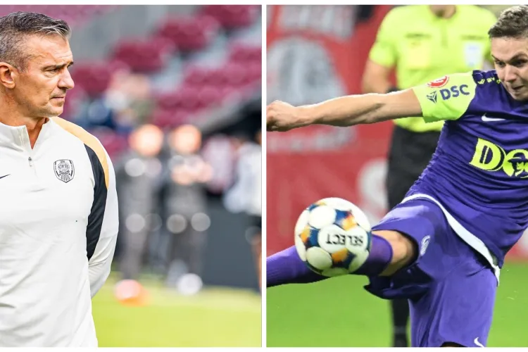 Daniel Pancu, antrenorul celor de la CFR Cluj, rupe tăcerea cu privire la transferul lui Louis Munteanu: „Sper să-și găsească liniștea”