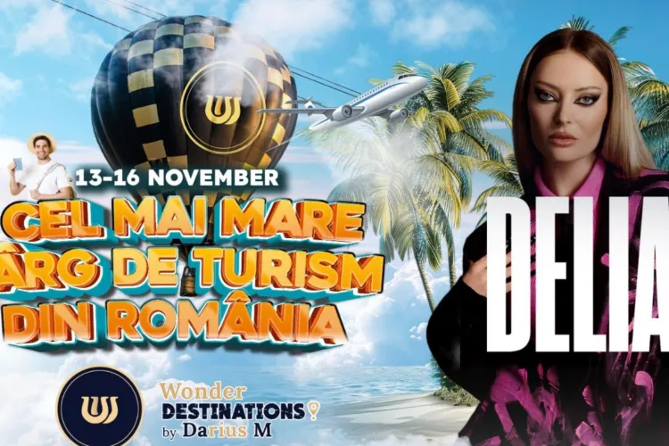 Concert Delia, în seara asta la Târgul de Turism de la Wonderland Resort Cluj. Transportul este gratuit. Vezi traseele