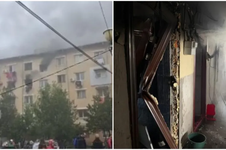 Ce se întâmplă în România? Un nou bloc a fost aruncat în aer după o scurgere de gaze. Zeci de garsoniere au fost distruse