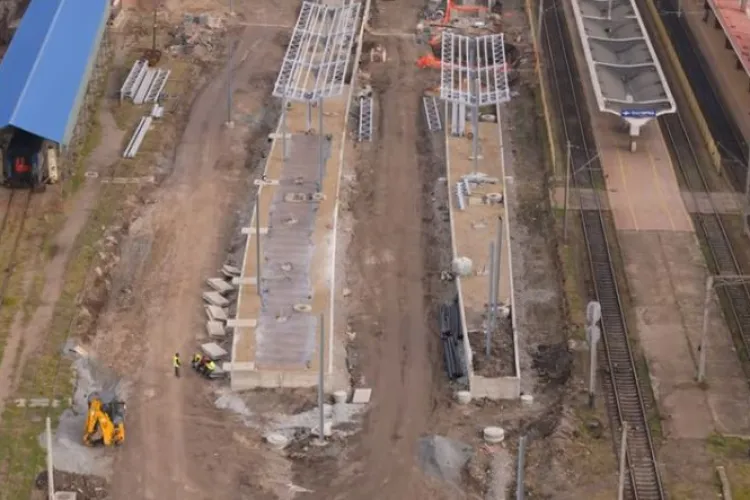 Gara Cluj-Napoca, de nerecunoscut. IMAGINI SPECTACULOASE, filmate din dronă, cu lucrările ample de modernizare VIDEO