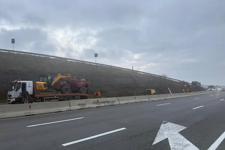 Atenție, șoferi! Trafic îngreunat pe DN1! Breteaua spre Varianta de Ocolire Cluj-Est intră în lucrări pentru 30 de zile