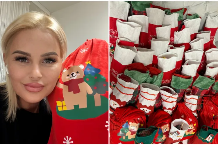 Clujeanca cu suflet mare, Rocsana Contraș, dă startul pregătirilor pentru Moș Nicolae: 50 de pachete sunt pregătite, alte câteva sute așteaptă sprijin