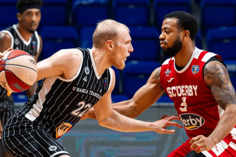 U-BT Cluj rupe tot în ABA League! „Alb-negrii” zdrobesc SC Derby și urcă pe podium după un meci fără drept de apel