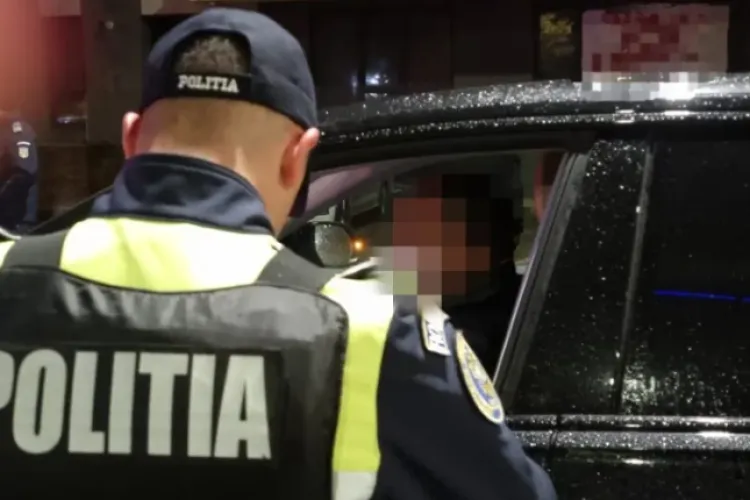 Un bărbat din Cluj-Napoca, prins beat la volan în toiul nopții! Polițiștii l-au reținut pe loc pentru 24 de ore