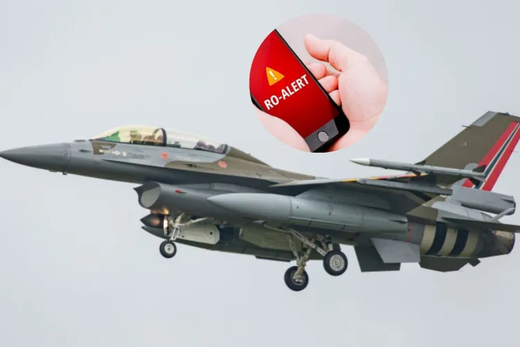 România, vizată de drone străine! S-a emis Ro-Alert în două județe și s-au ridicat avioane F-16 de la sol