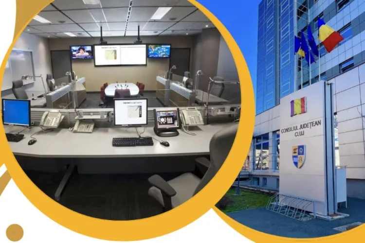 Consiliul Județean Cluj modernizează Punctul de Comandă Județean: Investiție de aproape 1,5 milioane de euro pentru siguranța clujenilor