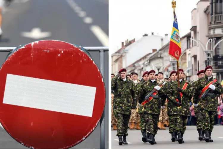 Atenție șoferi! Schimbări de trafic în Cluj pentru 1 Decembrie: Zone centrale închise temporar pentru ceremonii și activități festive