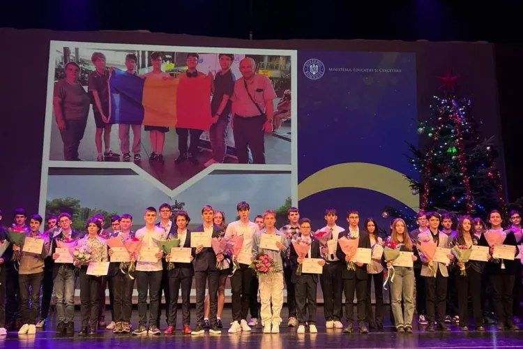 Cine sunt elevii olimpici și profesorii lor care au făcut cinste Clujului la concursurile internaționale. Performanțele lor sunt remarcabile! FOTO