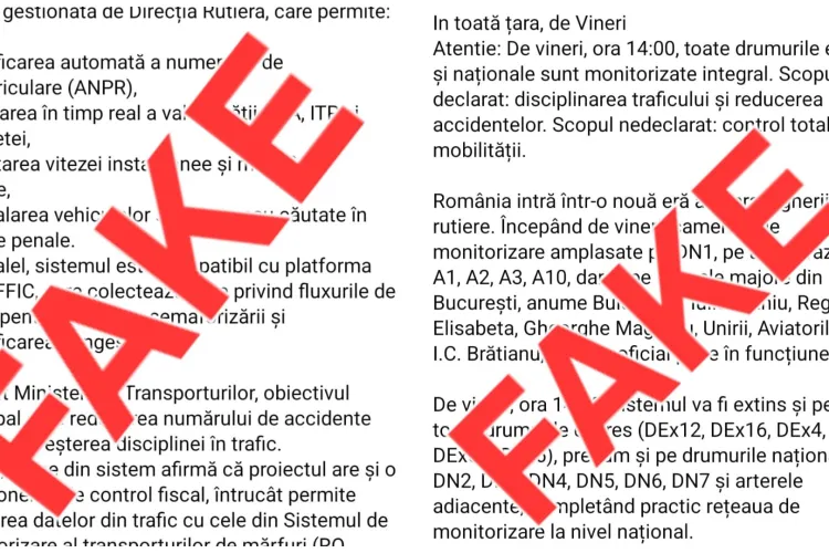 Ministerul Afacerilor Interne, alertă pentru toți românii: Mesajele despre „sistemul extins de supraveghere” sunt falsuri grosolane