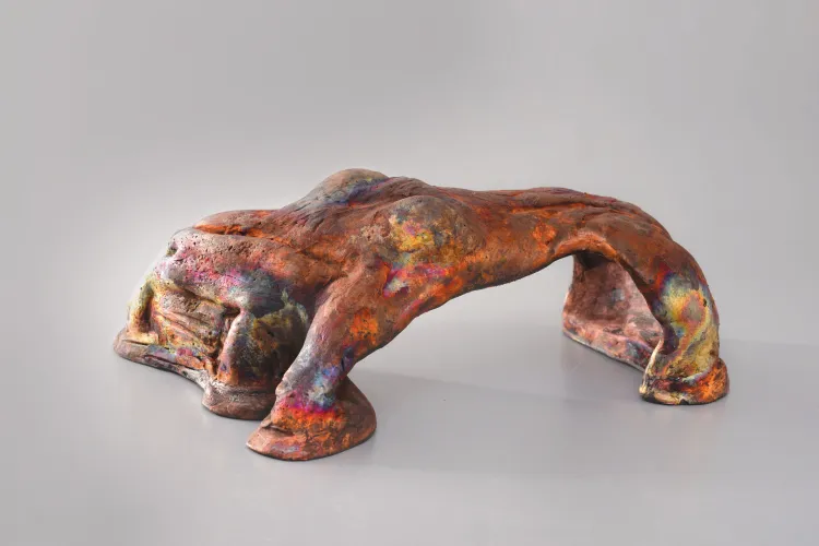 O lume fascinantă în ceramică! Palkó Ernő aduce la Muzeul de Artă Cluj-Napoca expoziția „Unduire”, plină de forme și desene surprinzătoare