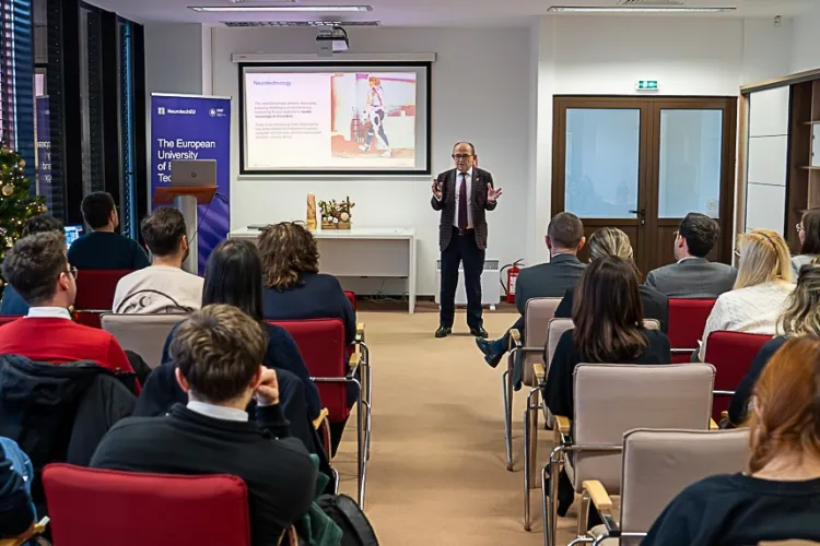 Clujul devine centru european al neuroștiințelor! Studenți și cercetători descoperă oportunități unice prin NeurotechEU la UMF „Iuliu Hațieganu”