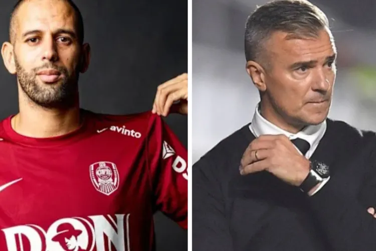 CFR Cluj șochează! Islam Slimani pleacă la naționala Algeriei și va lipsi în cinci meciuri-cheie din acest final de an. Ce a spus Pancu?