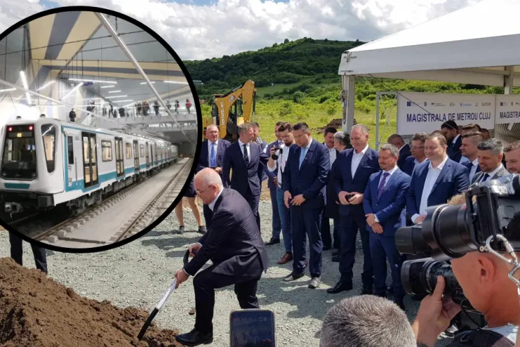 Progres în ritm de melc la metroul Clujului: Anul ăsta a avansat cu 2%! Sperăm că se accelerează, căci cu viteza asta va fi gata peste...40 de ani