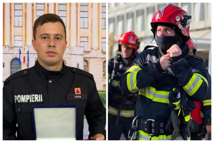 Mândri de așa clujeni: Pompierul care a salvat în timpul liber un om căzut în fântână, a fost premiat. A reușit un miracol și, datorită lui, omul trăiește!