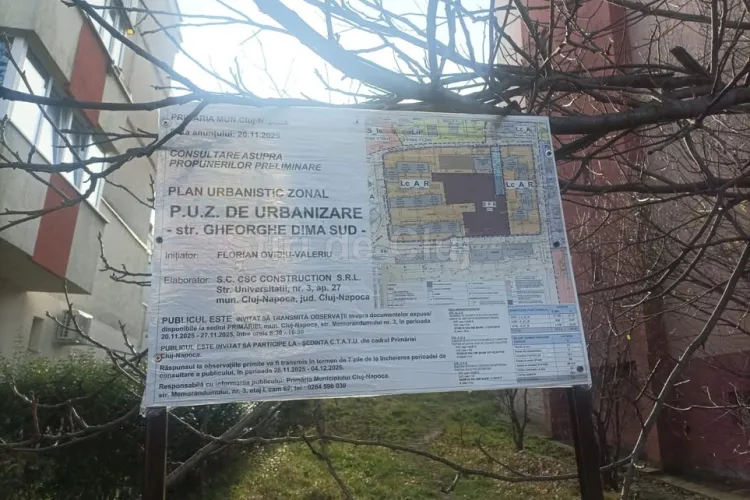 Revoltă în Cluj, în Zorilor! Un consilier local PNL vrea să construiască o clinică/Locatarii se tem, însă, de blocuri: „NU blocurilor în zone aglomerate”