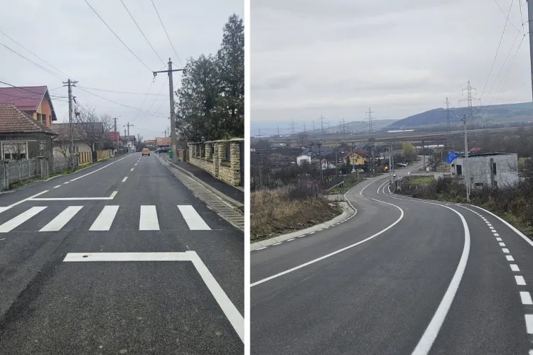 Comuna din Cluj care anunță lucrări masive: Drumuri modernizate, trotuare, piste de biciclete și asfaltări noi din primăvară