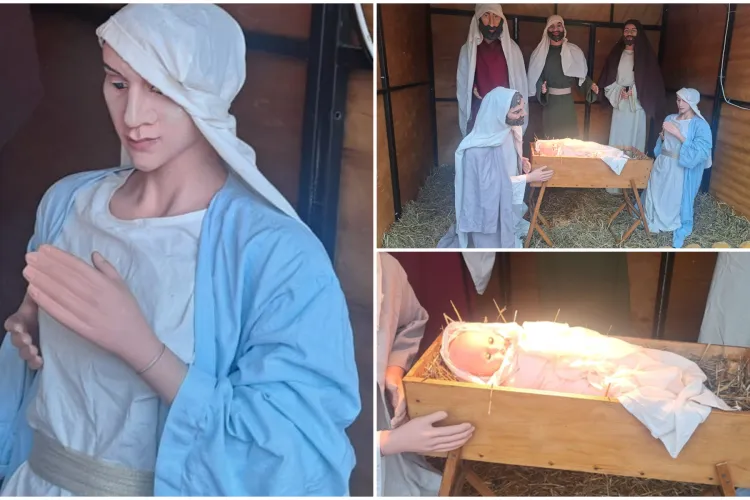 Un clujean critică scena Nașterii Domnului de la Târgul de Crăciun: „O bătaie de joc. Vă bateți joc de cele sfinte!”. Are dreptate sau exagerează?