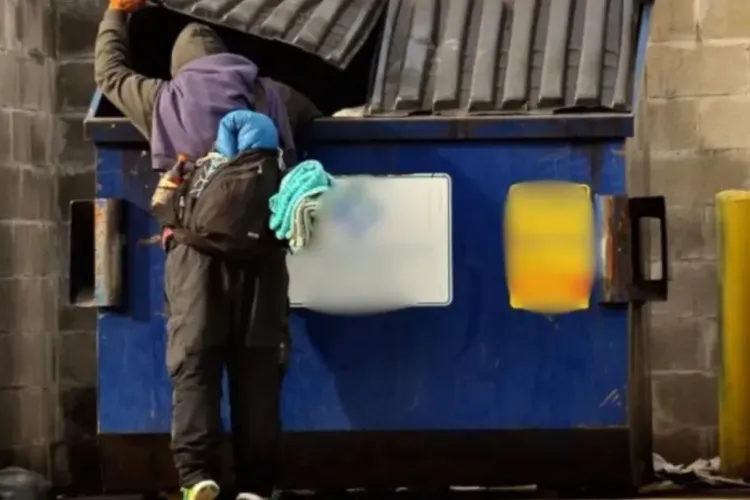 Disconfort și frică în Cluj! Persoane fără adăpost stau zilnic printre gunoaie pe o stradă din Cluj și afectează viața localnicilor