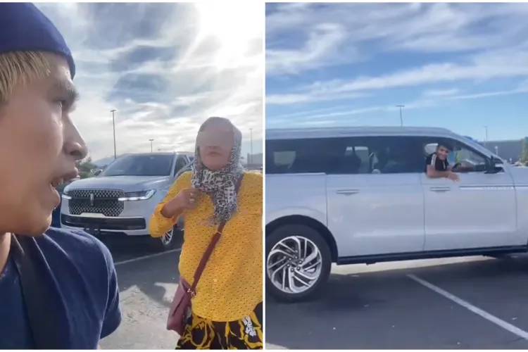 VIDEO. Incident violent într-o parcare din SUA, cu ceea ce par ar fi cerșetori din România. „S-au urcat într-un Lincoln Navigator, mașină de 100.000 dolari