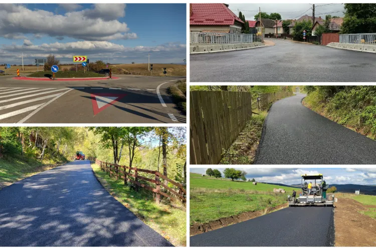 Consiliul Județean Cluj face bilanțul lucrărilor de pe drumurile județene: Peste 540 km modernizați și reabilitați în 2025