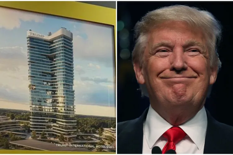 FOTO. Cum arăta hotelul pe care Donald Trump ar putea să-l construiască la Cluj-Napoca. „Poate transforma orașul într-o destinație mondială de top”