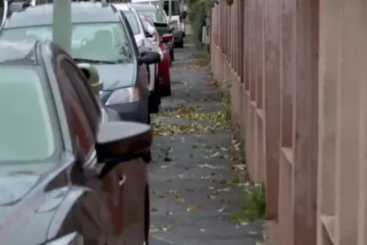 Clujenii se plâng că un trotuar din Cluj-Napoca este blocat: „Nu treci nici cu căruciorul”