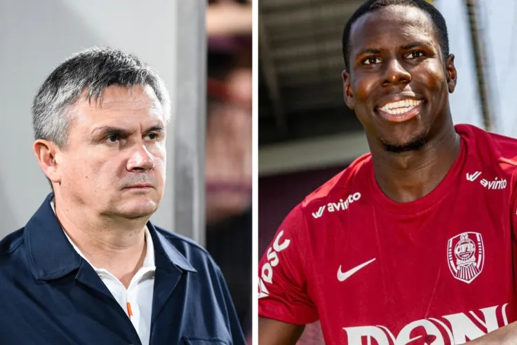 Cristi Balaj vorbește despre Zouma: „Am avut opinie diferită”! Ce spune despre transferul francezului la CFR Cluj și viitorul său