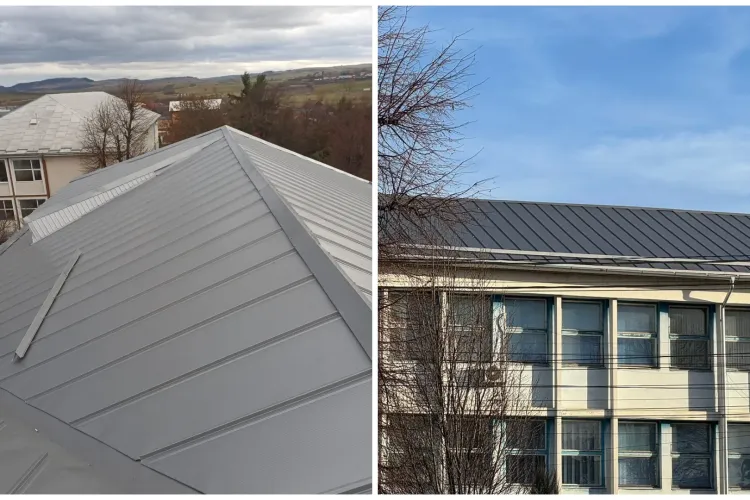 Investiție urgentă pentru sănătatea a zeci de mii de clujeni: Acoperișul unei fostei Policlinici a fost complet înlocuit