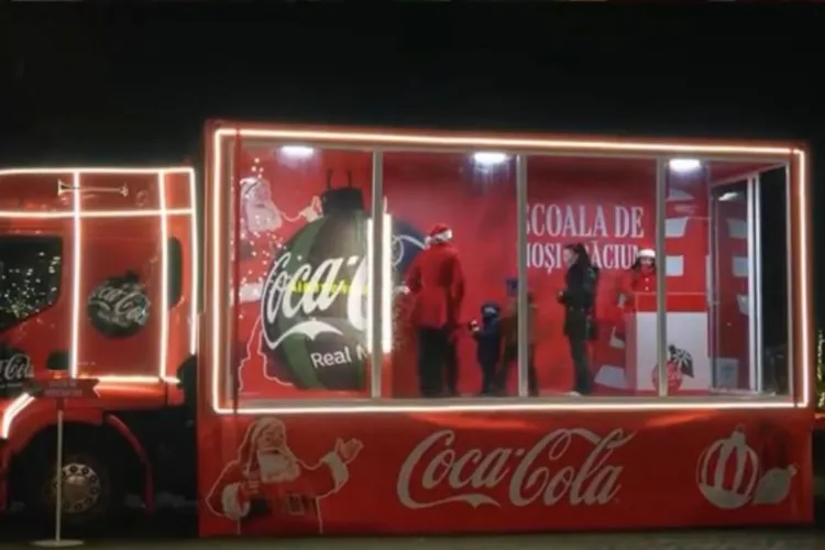 VIDEO: Floreștiul intră în atmosfera sărbătorilor! Caravana Coca-Cola aduce lumini, zâmbete și surprize pentru întreaga comunitate la Winter Dream