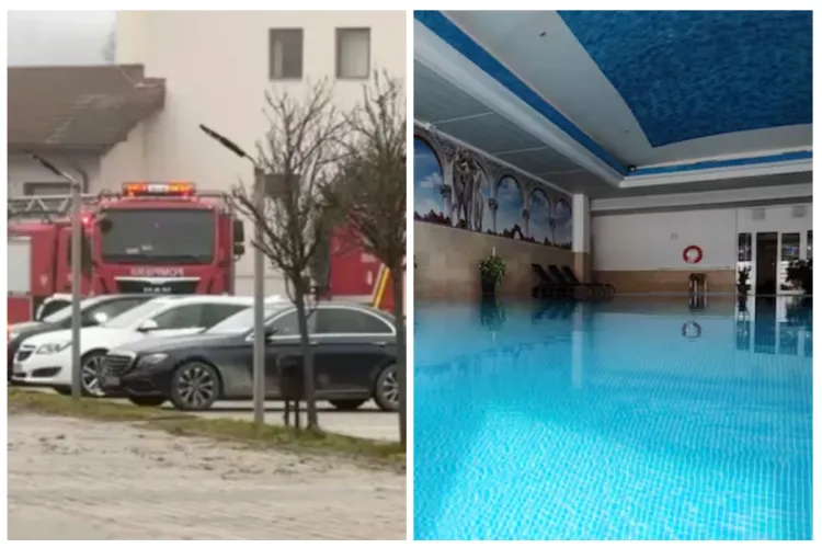 Un tavan s-a prăbușit azi la piscina Hotelului Hilton din Sibiu: 8 persoane extrase, din care 3 copii. Nu este exclus să fie și alții sub dărâmături