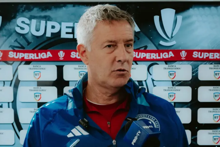 Test greu la Ploiești pentru „studenții” de la „U” Cluj. Bergodi avertizează înaintea meciului cu Petrolul: „Va fi foarte dificil”