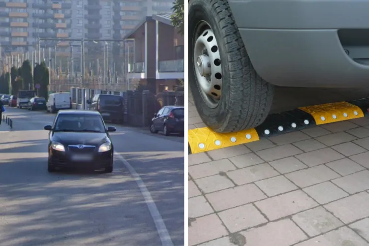 Limitatoare de viteză distruse pe o stradă din Cluj! Șoferii de utilaje grele ignoră reguli și pun în pericol traficul și pietonii