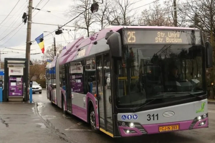 Atenție, clujeni! Troleibuzele spre Mănăștur nu vor mai circula. Se circulă cu autobuze pe rute ocolitoare. Vezi traseele și stațiile