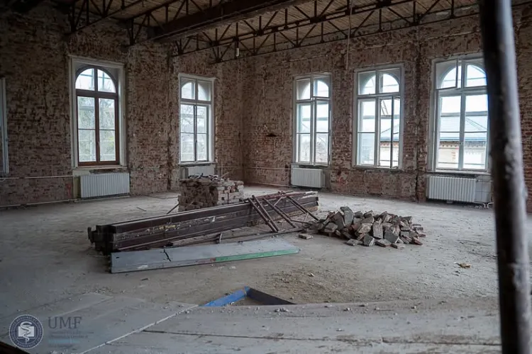 Șantier în plină desfășurare la UMF Cluj! Clădirea Anatomia intră într-o nouă etapă de modernizare
