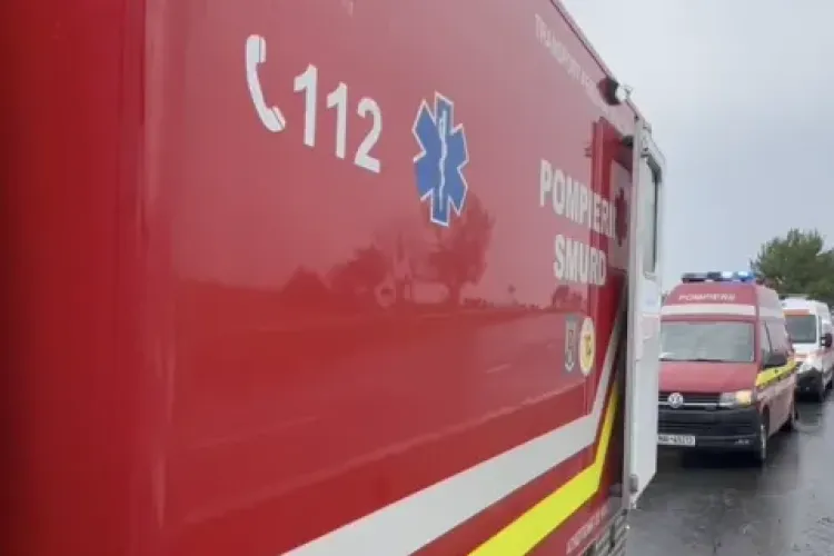 Accident grav! Un pieton a fost spulberat de o autoutilitară! Medicii SMURD au constatat decesul la fața locului