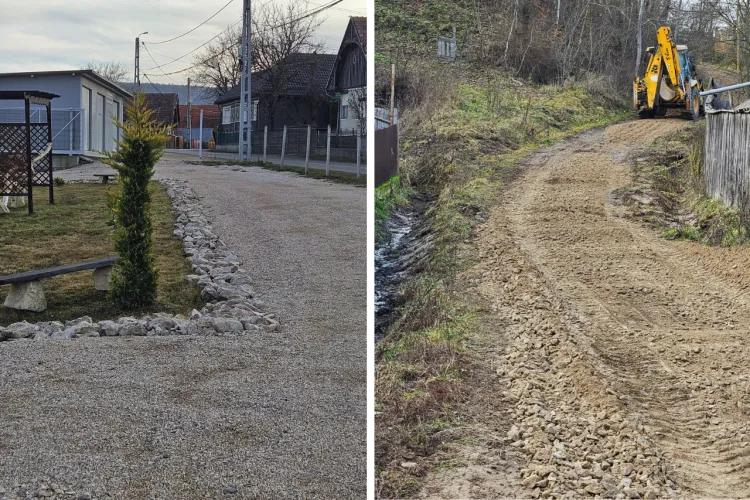 Mobilitate redată în prag de sărbători! Mai multe drumuri din Cluj au fost reabilitate cu sprijinul Consiliului Județean Cluj