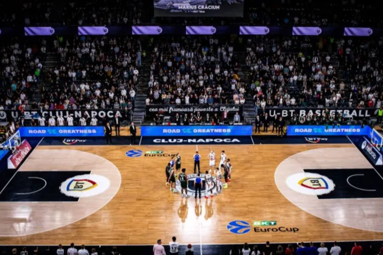 Începutul lui 2026 se anunță incendiar pentru U-BT! Echipa clujeană înfruntă Dubai Basketball pe teren propriu, iar biletele se pun în vânzare curând