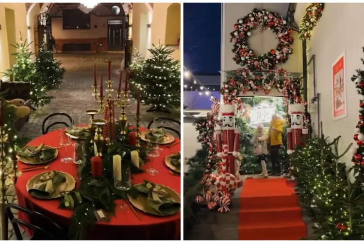 Clujul, superb de sărbători datorită clujenilor: Imagini spectaculoase cu decorațiunile care luminează orașul.  „Împreună facem Clujul frumos” - VIDEO