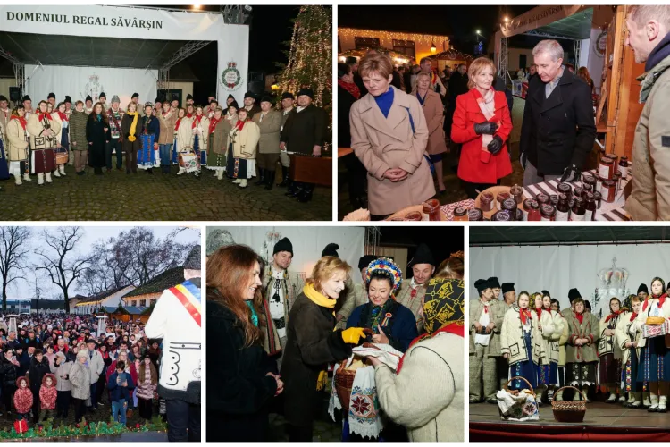 Produs de Cluj, din nou alături de Casa Regală: Tradiția clujeană, promovată la cel mai înalt nivel, la Târgul Regal de Crăciun de la Săvârșin