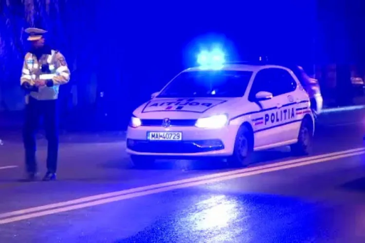 S-a urcat beat la volan, deși avea 7 copii în mașină! A ignorat poliția și a crezut că scapă pe șoselele Clujului