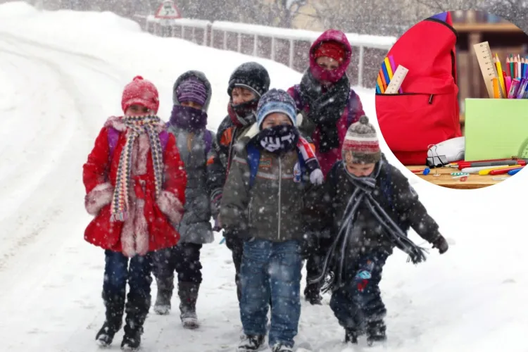 Elevii revin la școală după vacanța de iarnă, dar vremea dă peste cap începutul cursurilor în Cluj și în alte două județe din Transilvania