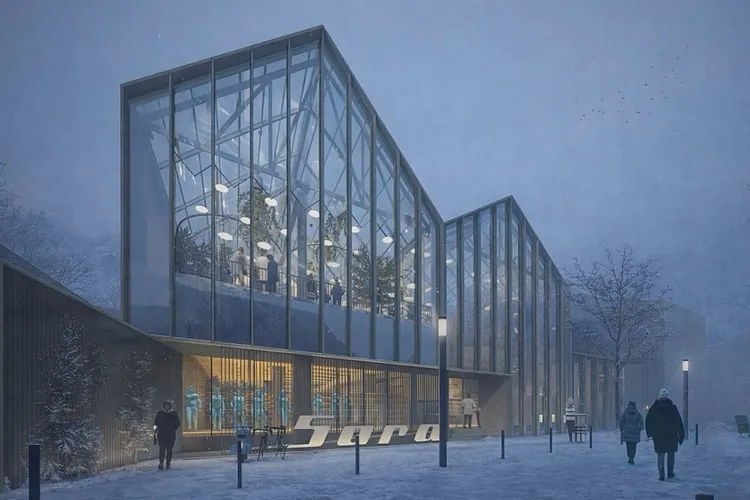 Concept curajos pentru Sora Shopping Center: multă sticlă și o posibilă reinventare a unui reper comercial din centrul Clujului