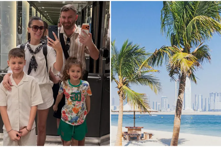 Georgiana Lobonț a început anul 2026 în Dubai. Mesaj emoționant și fotografia de familie care a atras atenția fanilor: „Oficial a început vacanța!”