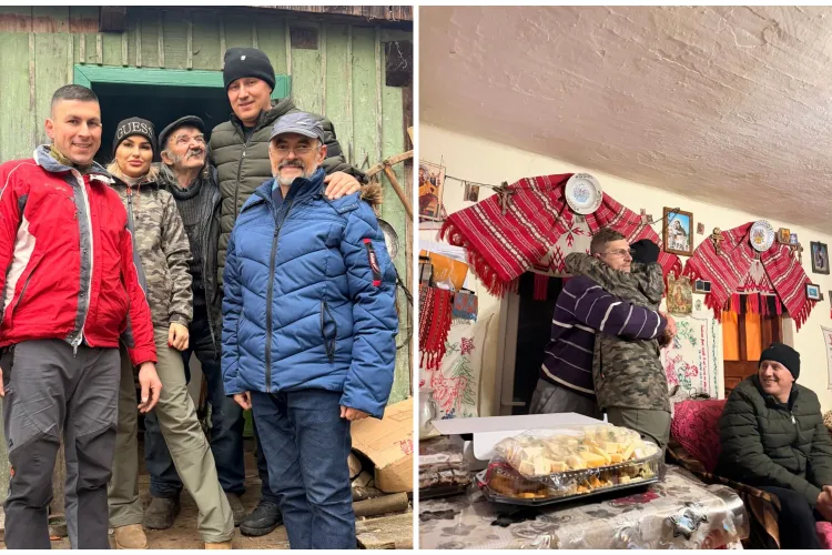 Clujeanca Rocsana Contraș și voluntarii, singurii colindători ai bunicilor uitați din Apuseni: „Când ne-au văzut, au plâns de puteai stoarce batista” FOTO
